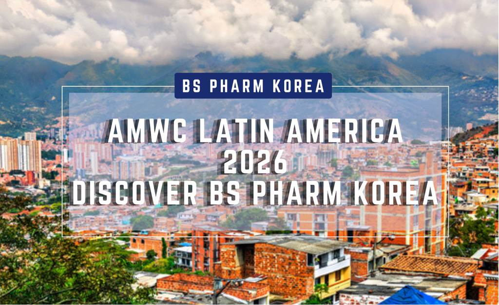 BS PHARM KOREA at AMWC Latin America 2026 in Medellín