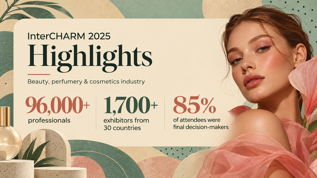 InterCHARM Moscow 2025 highlights with 96,000 professionals, 1,700 exhibitors and 85 percent decision-makers